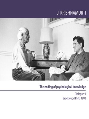 cover image of The Ending of Psychological Knowledge